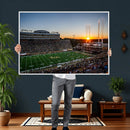 Demon Deacons Football Team Print Canvas- Winston-Salem