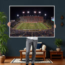 Demon Deacons Print Canvas, Football Team Print -