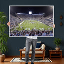 Brigham Young University Cougars Football Print Canvas -