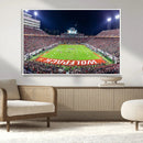Wolfpack Football Team Print - Raleigh Carter-Finley Stadium