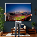 Wolfpack Football Team Wall Art Print - Raleigh
