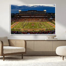 University of Illinois Fighting Illini Football Team Print - by MyGreatCanvas | Canvas Wall Art Prints | Photo Prints & Wall Decor