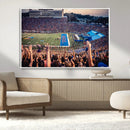 University of Kansas Jayhawks Football Team Art Print - by MyGreatCanvas | Canvas Wall Art Prints | Photo Prints & Wall Decor
