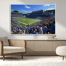 University of North Carolina Tar Heels Team Canvas Print -