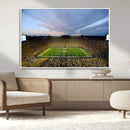 University of Michigan Wolverines Football Team Print - Ann by MyGreatCanvas | Canvas Wall Art Prints | Photo Prints & Wall Decor