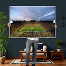 University of Michigan Wolverines Football Team Print - Ann