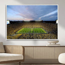 Michigan Stadium Wall Art Canvas Print, Vibrant Game Day by MyGreatCanvas | Canvas Wall Art Prints | Photo Prints & Wall Decor