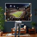 ASU Sun Devils Football Team Print Canvas - Phoenix Mountain
