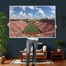 Oklahoma State Cowboys Football Team Print - Stillwater