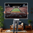 Boone Pickens Stadium Wall Art Oklahoma State Cowboys Print