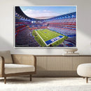 Buffalo Bills Football Team Print Canvas - Buffalo Highmark by MyGreatCanvas | Canvas Wall Art Prints | Photo Prints & Wall Decor