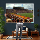 Central Michigan University Chippewas Football Team Print -