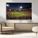 Clemson University Tigers Art Print, Football Team Print -