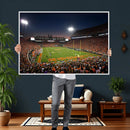 Clemson University Tigers Art Print, Football Team Print -