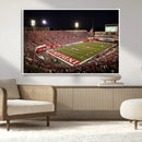 Indiana University Hoosiers Football Team Print Canvas -