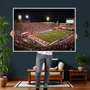 Indiana University Hoosiers Football Team Print Canvas