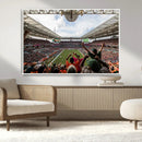 Miami Hurricanes Football Team Wall Art Print - Miami Hard