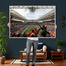 Miami Hurricanes Football Team Wall Art Print - Miami Hard