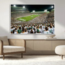 Michigan State Spartans Football Canvas Print - East Lansing