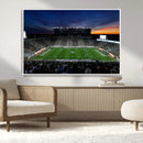 Michigan State Spartans Football Team Print - East Lansing