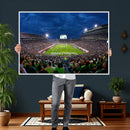 Michigan State Spartans Football Team Print - East Lansing