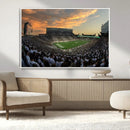 Michigan State Spartans Football Team Print - East Lansing by MyGreatCanvas | Canvas Wall Art Prints | Photo Prints & Wall Decor