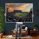 Michigan State Spartans Football Team Print - East Lansing