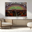 Syracuse University Orange Football Canvas Print, Football