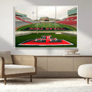 Texas Tech Red Raiders Football Team Print - Lubbock Jones
