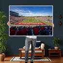 Ball State Cardinals Football Team Print - Muncie Scheumann
