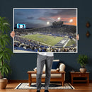 Memphis Tigers Football Team Print - Memphis Simmons Bank
