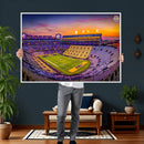 The Louisiana State University Tigers Football Team Print -