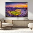 The Louisiana State University Tigers Football Team Print - by MyGreatCanvas | Canvas Wall Art Prints | Photo Prints & Wall Decor