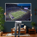 The University of Washington Huskies Football Team Print -