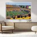Puskar Stadium Canvas Print Wall Art - Morgantown Print -