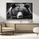 Resting Grizzly 399 Bear Canvas Print | Ready to Hang Wall by MyGreatCanvas | Canvas Wall Art Prints | Photo Prints & Wall Decor