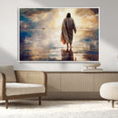 Jesus Walking on Water Wall Art | Ready to Hang Spiritual