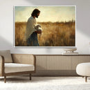Jesus the Good Shepherd Wall Art Canvas Print -