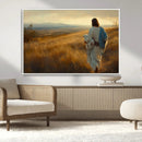 Jesus the Good Shepherd Wall Art Canvas Print -