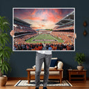 Oregon State Beavers Football Team Print - Corvallis Reser