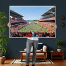 Oregon State Beavers Football Team Print - Corvallis Reser