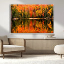 Forest Reflection Art | Autumn Forest Reflection Wall Art | by MyGreatCanvas | Canvas Wall Art Prints | Photo Prints & Wall Decor