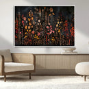 Large Floral Painting Print Illustration Flowers Canvas Wall by MyGreatCanvas | Canvas Wall Art Prints | Photo Prints & Wall Decor