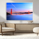 Large San Francisco Wall Art Canvas Print – Framed Golden by MyGreatCanvas | Canvas Wall Art Prints | Photo Prints & Wall Decor