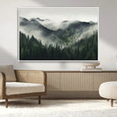 Misty Forest Canvas Print Wall Art Premium Canvas Print a