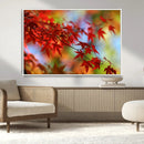 Red Leaves Autumn Forest Wall Art Canvas, Red Leaves Autumn by MyGreatCanvas | Canvas Wall Art Prints | Photo Prints & Wall Decor