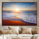 Ocean Beach Wall Art – Coastal Sunset Tropical Island by MyGreatCanvas | Canvas Wall Art Prints | Photo Prints & Wall Decor
