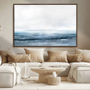 Blue Ocean Abstract Artwork Wall Art Canvas Print by MyGreatCanvas | Canvas Wall Art Prints | Photo Prints & Wall Decor