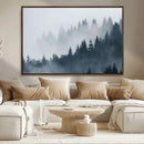 Foggy Pine Forest Wall Art Canvas Print by MyGreatCanvas | Canvas Wall Art Prints | Photo Prints & Wall Decor