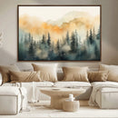 Abstract Forest Print - Mountain Wall Art | Autumn Landscape by MyGreatCanvas | Canvas Wall Art Prints | Photo Prints & Wall Decor